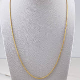 Cadena Franco 4gr / 60cm / 0.9mm Oro Amarillo +4 18K &