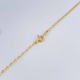 Cadena Aro Seguido Trebol 6.05gr / 46cm / Oro Amarillo 18K &