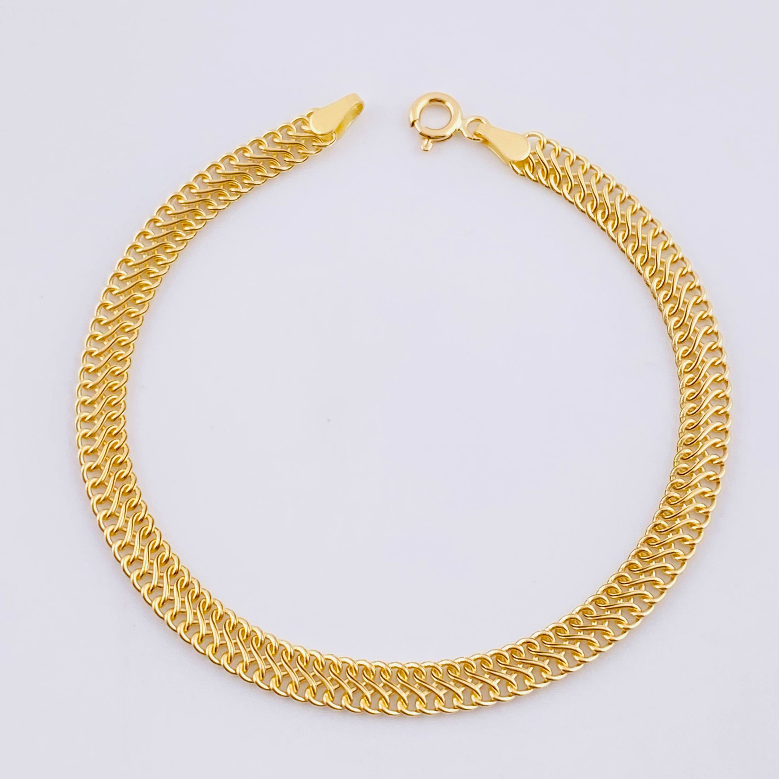 Pulso Sedusa 2.6g / 7 1/4 in / 4.85mm Oro Amarillo 18K
