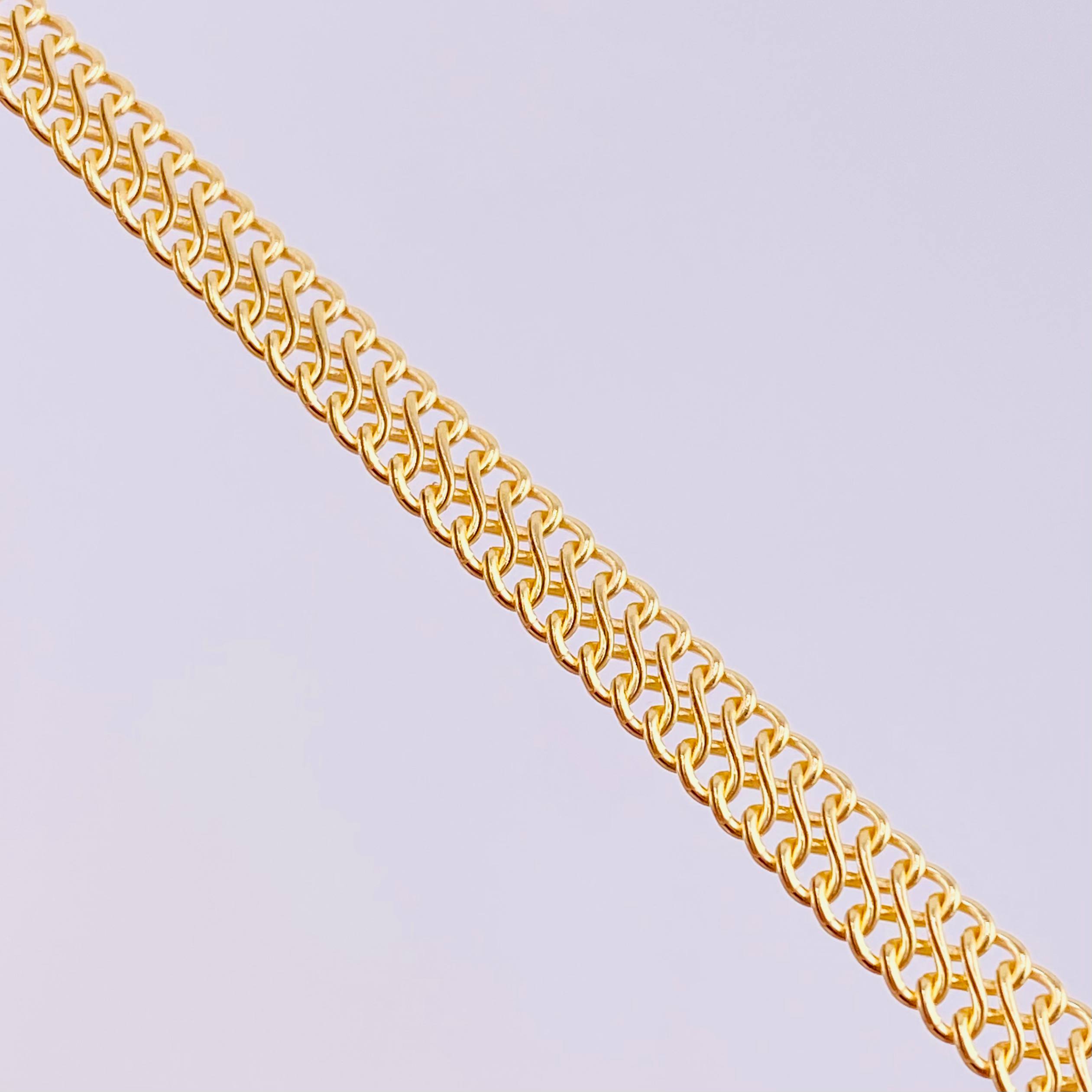 Bracelet Sedusa 2.45g / 7 1/4 in / 4.85mm Yellow Gold 18K