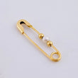 Charm Hook Smooth 0.75g / 1 in 18K Yellow Gold