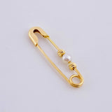 Herraje Gancho Nodriza Diamantada 0.75g / 1 in Oro Amarillo 18K