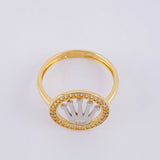 Anillo Aro Corona 2.3g / T6 1/2 Oro Amarillo 18K