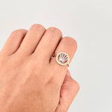 Anillo Aro Corona 2.3g / T6 1/2 Oro Amarillo 18K