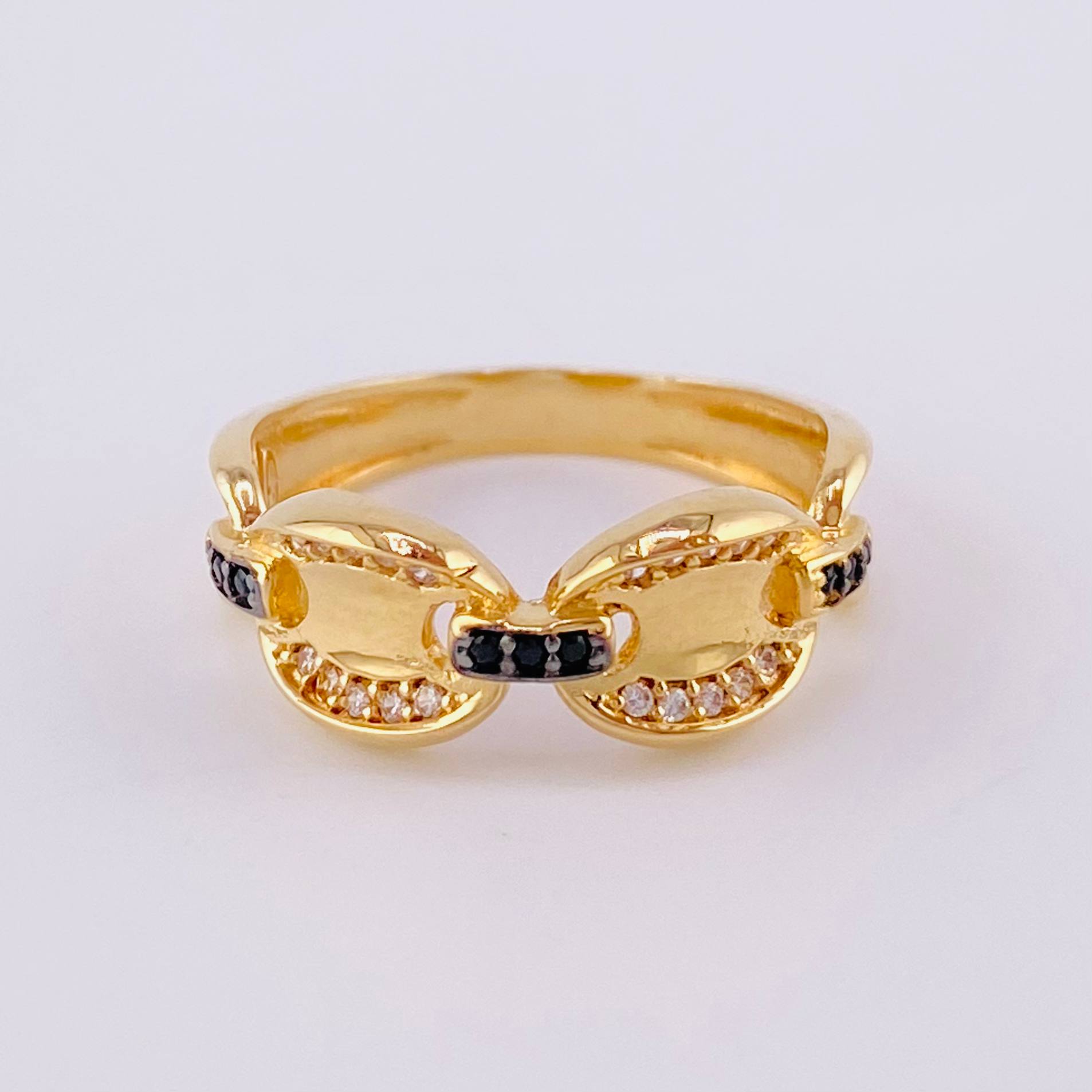 Chain Ring 3.6g / T7 1/4 Yellow Gold 18K