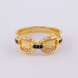 Chain Ring 3.6g / T7 1/4 Yellow Gold 18K