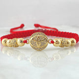 Red Bracelet Charm Car Brand 5.4gr / 18K Yellow Gold *