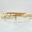 Golden Bracelet Charm Cross 1.8gr / 18K Yellow Gold *