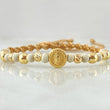 Golden Bracelet Charm Virgin Guadalupe 1.6gr / 18K Yellow Gold *