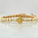 Golden Bracelet Charm Virgin Guadalupe 1.6gr / 18K Yellow Gold *