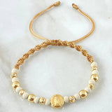 Golden Bracelet Charm Virgin Guadalupe 1.6gr / 18K Yellow Gold *