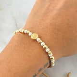 Golden Bracelet Charm Virgin Guadalupe 1.6gr / 18K Yellow Gold *