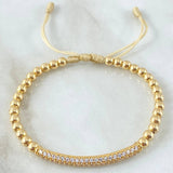 Beige Bracelet Charm Tube 5.35gr / 18K Yellow Gold *