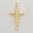 Dije Cruz Cristo 1.5g / 1 3/4 in Oro Amarillo 18K