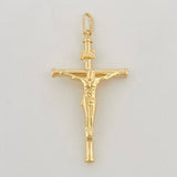 Dije Cruz Cristo 1.4g / 1 3/4 in Oro Amarillo 18K