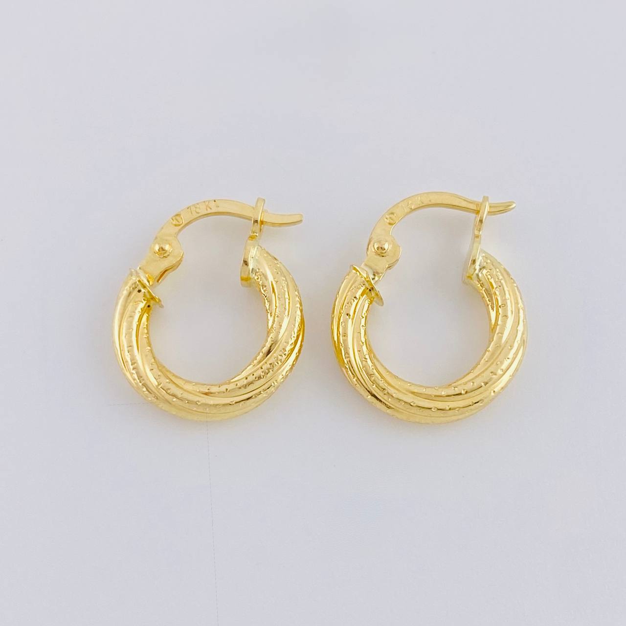 Candongas Boutique 1.4 g / 1 in Oro Amarillo 18K