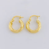 Candongas Boutique 1.4 g / 1 in Oro Amarillo 18K