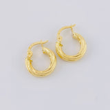 Candongas Boutique 1.4 g / 1 in Oro Amarillo 18K