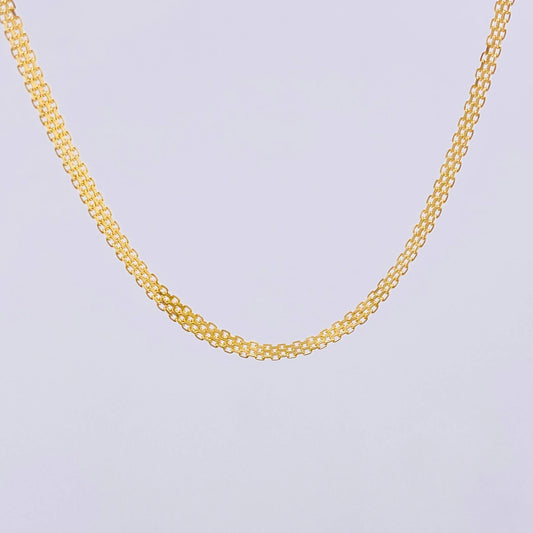 Cadena China 8.5g / 24 in / 4.2mm Oro Amarillo 18K