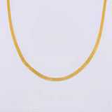 Bismark Chain 8.5g / 24 in / 4.2mm Yellow Gold 18K