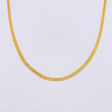 Bismark Chain 8.1gr / 23 1/2 in / 4.6mm Yellow Gold +1 18K ©