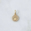 Pendant Medal Crown 0.7 g / 3/4 in Yellow Gold 18K