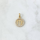 Pendant Virgo 1.1gr / 18K Yellow Gold ©