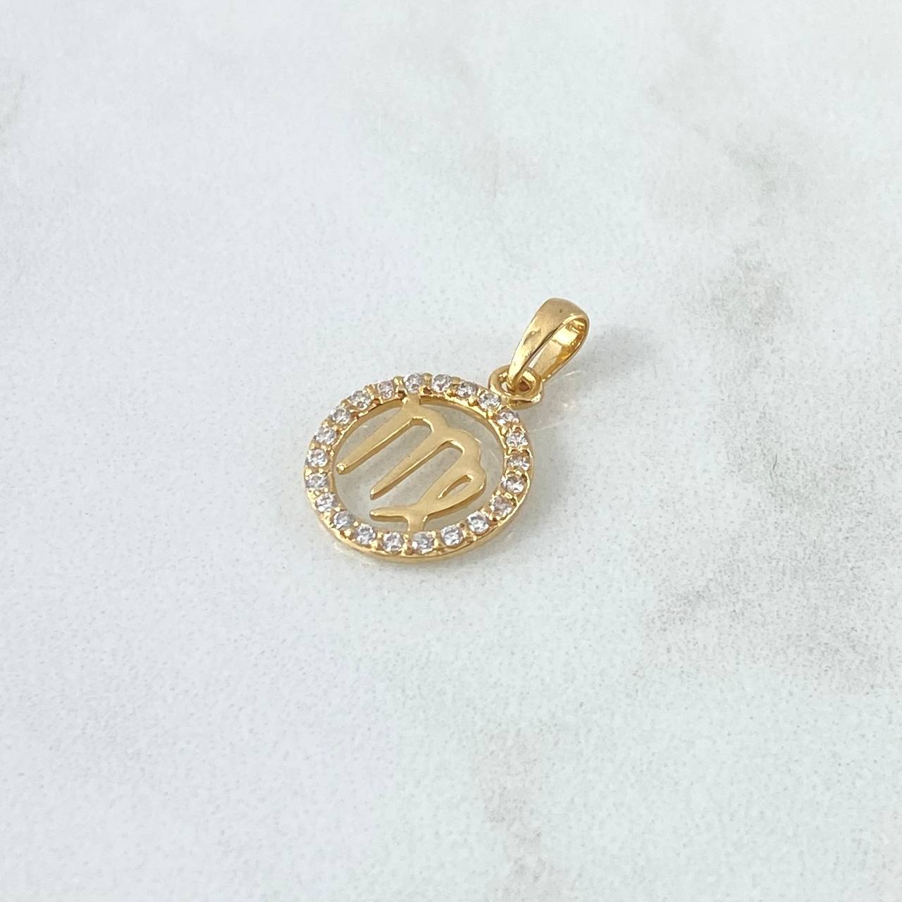Pendant Virgo 1.1gr / 18K Yellow Gold ©