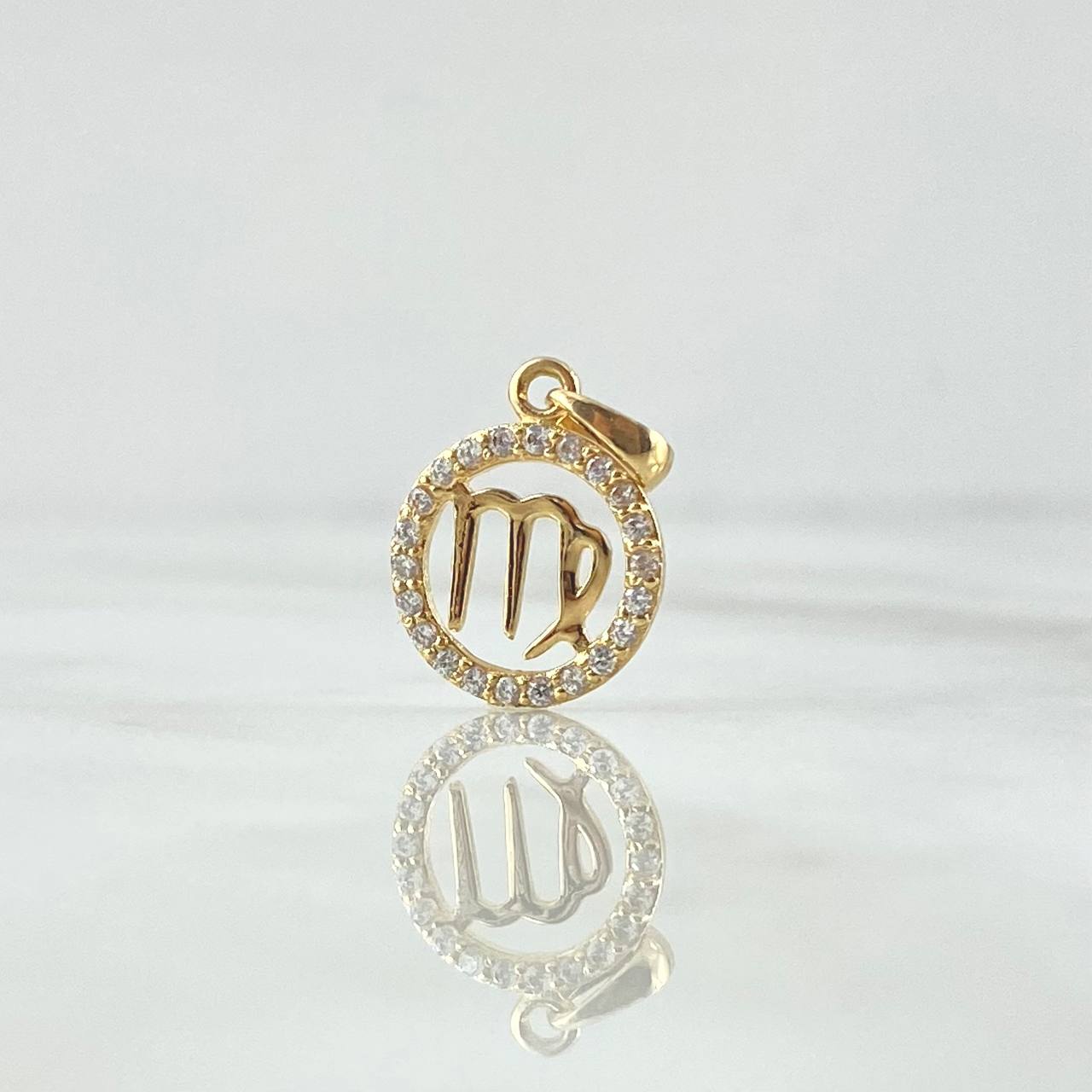 Pendant Virgo 1.1gr / 18K Yellow Gold ©