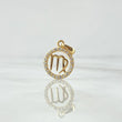 Pendant Virgo 1.1gr / 18K Yellow Gold ©