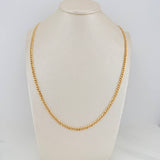 Cadena Cubana 5.55gr / 27 3/4 in / 2.9mm Oro Amarillo +1 18K %