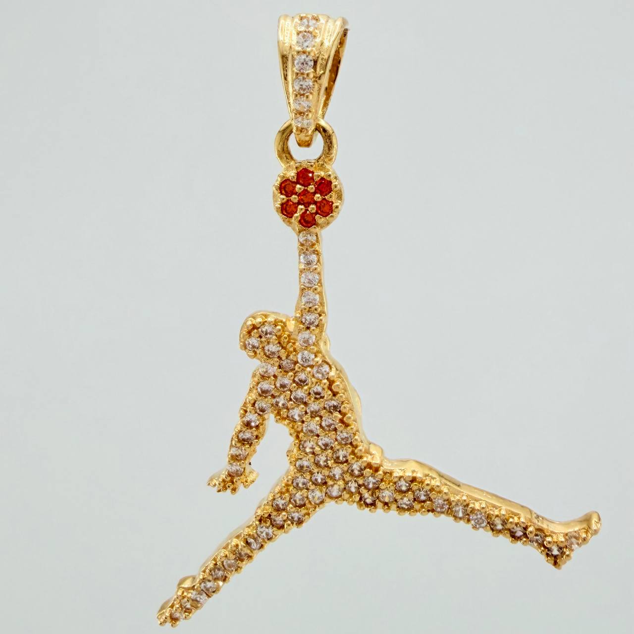 Pendant Player 2.7gr / 1 1/2 in / Yellow Gold 18K $