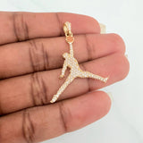 Pendant Player 2.7gr / 1 1/2 in / Yellow Gold 18K $