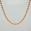 Cadena Militar 12gr / 20 in / 3mm Oro Rosa Nac.Esp. 18K $