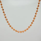Cadena Militar 12gr / 20 in / 3mm Oro Rosa Nac.Esp. 18K $