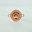 Herraje Corona 2.9gr / 3/4 in / Oro Rosa 18K %