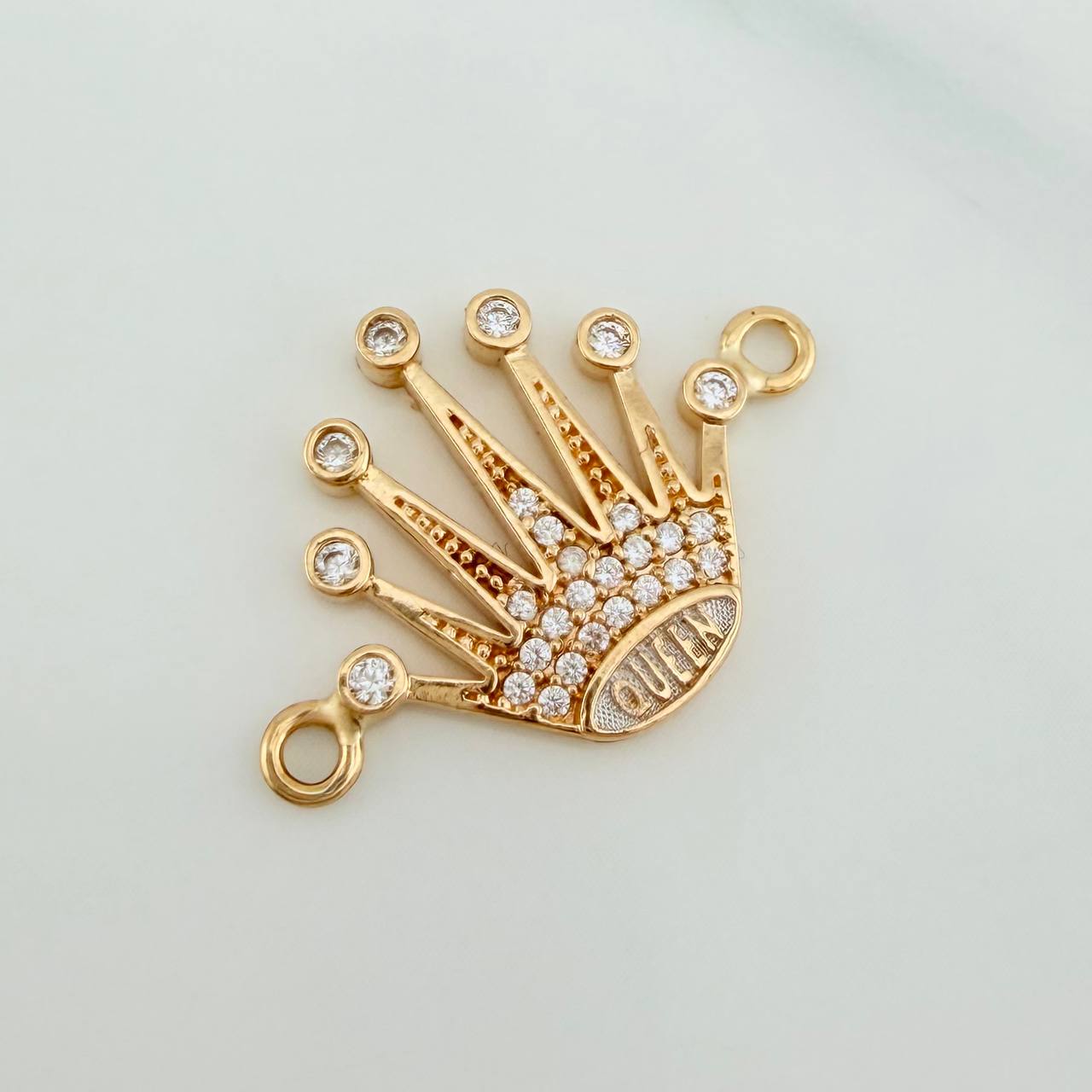 Herraje Corona 2gr / 1 in / Oro Amarillo 18K %