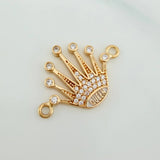 Herraje Corona 2gr / 1 in / Oro Amarillo 18K %