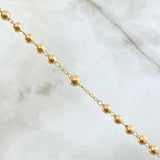 Miraculous Virgin Rosary 13.35gr / 50cm / 4mm-5mm Bead Polished 18K Yellow Gold