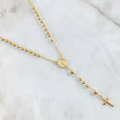 Miraculous Virgin Rosario 9gr / 50cm / 3mm-4mm Bead Polished 18K Yellow Gold