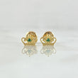 Topos Corona Real 0.7gr / 4.8mm Circon Verde Oro Amarillo 18K