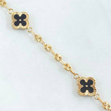 Bracelet GC Black Clover 4gr / 7.3in / 18K Gold Yellow *