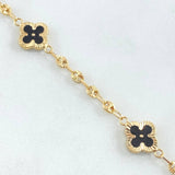 Bracelet GC Black Clover 4gr / 6.9in / 18K Gold Yellow ©