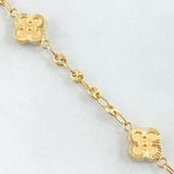 Bracelet GC Clover Golden 4.35gr / 7.5in / 18K Yellow Gold *