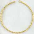 Rope Bracelet 1.25gr / 19cm / 18K Yellow Gold +3