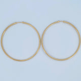 Candongas Caponeras 4.9gr / 6cm / Oro Amarillo 18K &