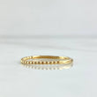Partial Bubbles Ring 1.25gr / T6 / Yellow 18K Gold *