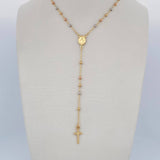 Miraculous Virgin Rosary 3.25gr / 45.2cm / Three Golds +4 18K &