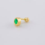 Smooth Circular Scepter Piercing 0.45 g / 1/2 in 18K Yellow Gold