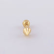 Piercing Punta 0.4 g / 1/2 in Oro Amarillo 18K